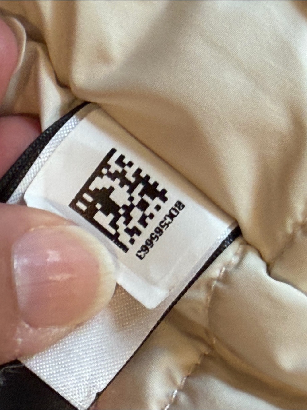 The North Face Kids Two-Tone Hooded Puffer Jacket - Navy & Cream - Picture 7 of 14